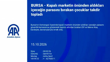 Bursa'da bakkal kapalıydı, iki kız kardeşin yaptığı esnafı duygulandırdı