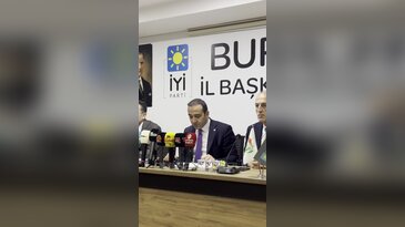 İYİ Parti Genel Başkan Yardımcısı Yılmaz Bursa'da konuştu