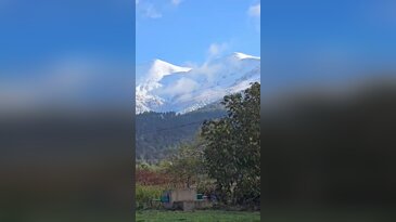 Uludağ'ın bu doğal güzelliğini hiç böyle gördünüz mü? Kartpostallık manzara