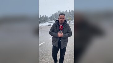 Uludağ'da kar kalınlığı 30 santimetreye yaklaştı!