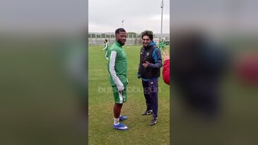 Bursasporlu Iheanacho'ya karpuz sürprizi!