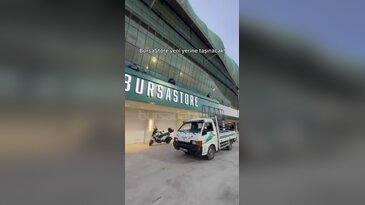 BursaStore yeni yerine taşınıyor! Matlı Stadyumu'nda çalışmalar başladı