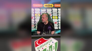 Bursaspor Teknik Direktörü Er: 'Hedef 2,5 gol ortalaması'
