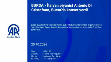 Bursa'da klasik müzik tutkunları aynı konserde buluştu