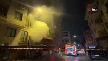 Bursa'da gece yarısı alevler yükseldi! Maddi hasar oluştu
