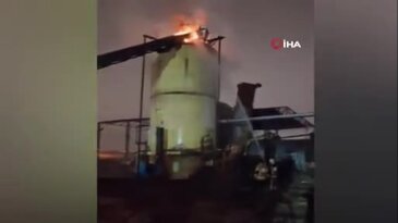 Bursa'da fabrikadan yükselen alevler ekipleri harekete geçirdi