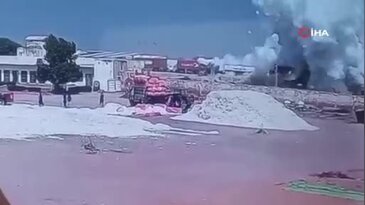 LPG taşıyan tanker feci şekilde patladı!