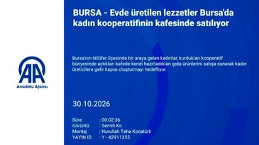 Bursa'da 8 kadın bir araya geldi! Ev yapımı ürünlerle kendi işlerinin patronu oldular
