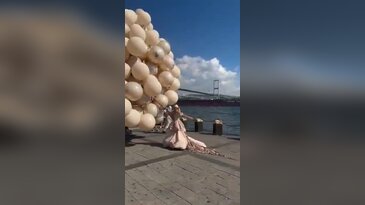 Görüntü Türkiye'den! Fotoğraf çekimi kabusa döndü