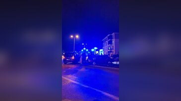 Mustafakemalpaşa'da otomobil ile ticari araç çarpıştı: 1 yaralı...