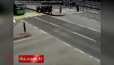 Kazalar mobese kamerasında