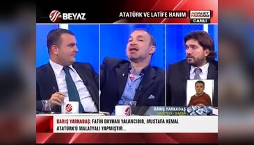 Canlı yayında "Atatürk katil mi? Değil mi?" kavgası
