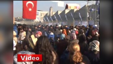 Şişecam işçileri eylem yaptı