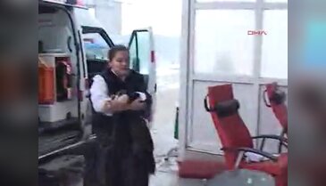 Öğrenci otobüsü devrildi
