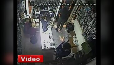 Hırsızlara çifte şok