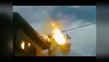 Elektrik çarpan adam böyle öldü