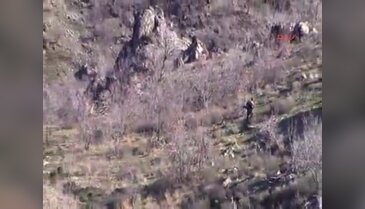 10 PKK'lının öldürüldüğü operasyonun görüntüleri