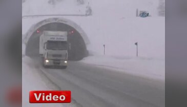 Bolu Dağı ulaşıma kapandı
