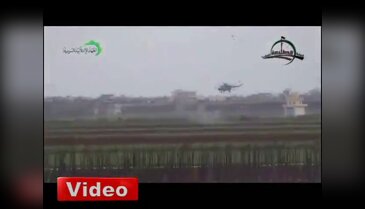 Muhalifler helikopteri böyle düşürdü