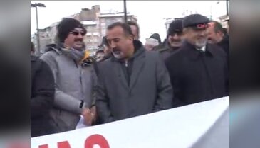 Madımak için yürüdüler