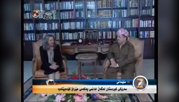 Barzani'den Talabani'nin eşine geçmiş olsun ziyareti