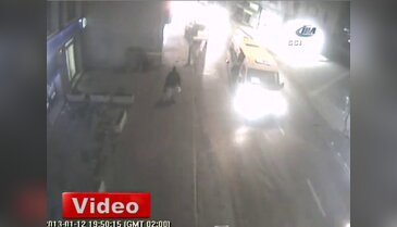 Hırsız oynaya oynaya kaçtı
