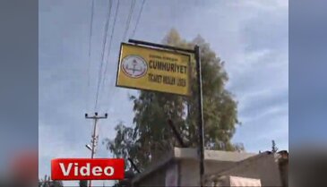 Okulda silahlı satırlı kavga