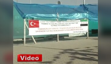 Suriyeliler, sandık başına gitti