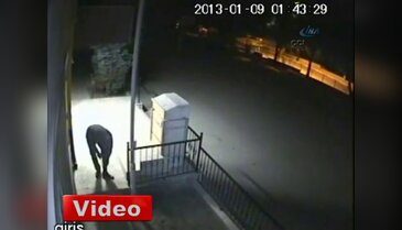 Bu hırsızı izlerken çok güleceksiniz
