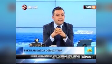 PKK'lıların mağaradaki yaşamları görüntülendi