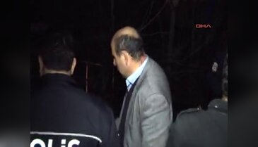İmam ve müezzin şarampole yuvarlandı