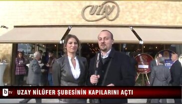 Uzay Nilüfer şubesi kapılarını açtı