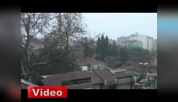 İstanbul'da kar çilesi başladı