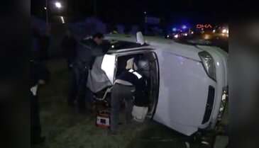 Erzincan'da trafik kazası