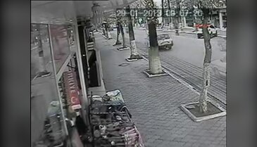 Mobeseye yansıyan kaza