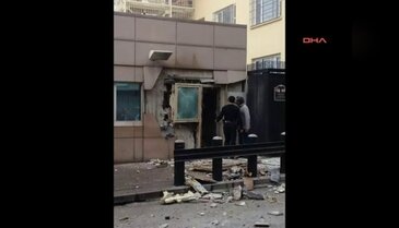 Ankara ABD Büyükelçiliği önünde patlama