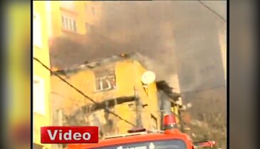 İstanbul'da gecekondu yangını