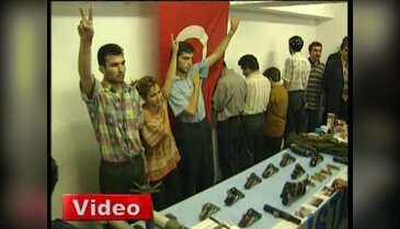 İşte canlı bombanın görüntüleri