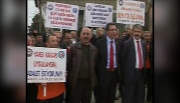 Karayolculardan özelleşmeye tepki 