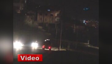 Polis aracına silahlı saldırı!