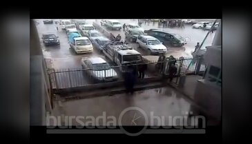 Patlama anı kamerada