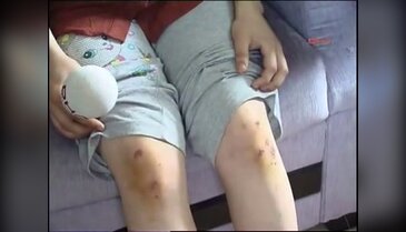 Hamile eşe sokak ortasında dayak