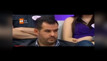 İzdivaç programında gelinle damadın kavgası