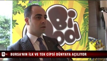 Bursa'nın tek cipsi dünyaya açılıyor