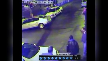Taksi durağında saldırı!

