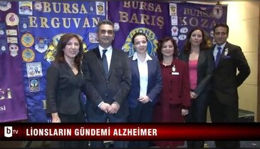 Lionsların gündemi Alzheimer