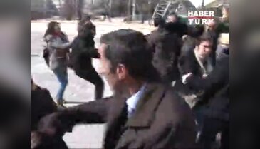 Hacettepe Üniversitesi'nde olaylar çıktı
