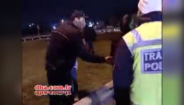 Bariyere ok gibi saplandı!
