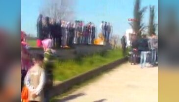 'Mezarlık değil, park istiyoruz' eylemi