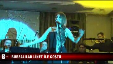 Bursalılar Linet ile coştu